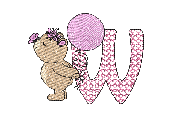 A Designer’s Review of the W Girl Teddy Embroidery Design for Boutique Apparel