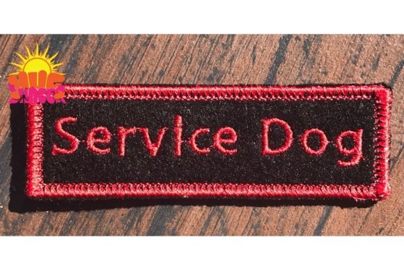 A Practical Review of the Service Dog Patch Embroidery Design