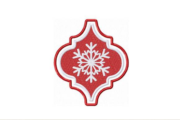 Arabesque Christmas Ornament