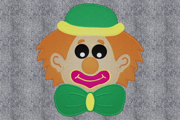 Clown Face Embroidery Design Review