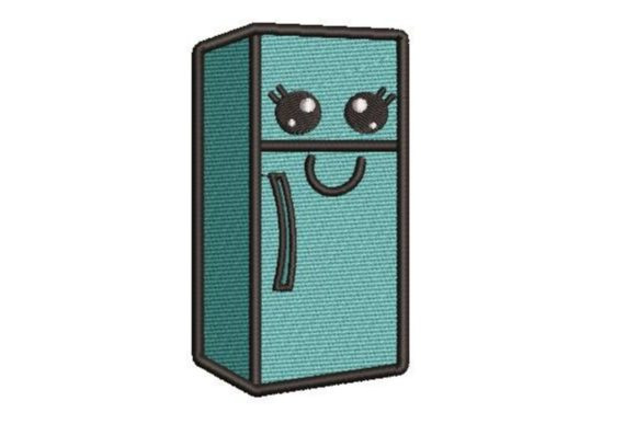 Evaluating the Smiling Refrigerator Embroidery Design for Your Shop
