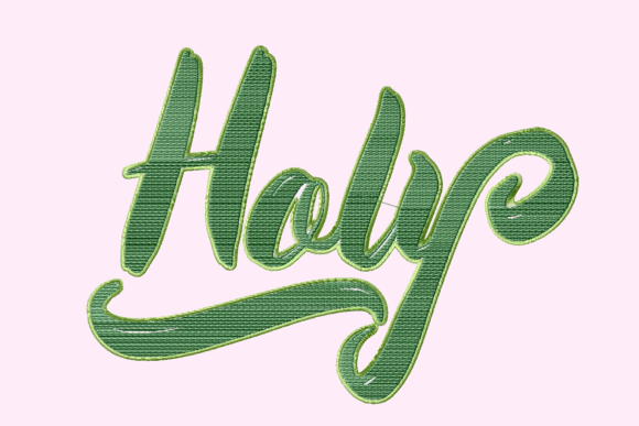 Holy Lettering: A Seasonal Embroidery Design Review