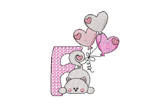 Letter F Cat Sketch Review for Handmade Gifts