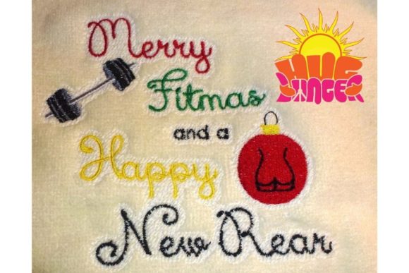 Merry Fitmas Embroidery Review: A Designer's Guide for Holiday Projects