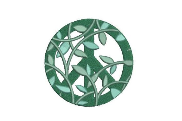 Peace Sign Embroidery: A Timeless Design for Your Craft Fair Booth