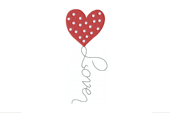 Polka Dot Heart Embroidery Review