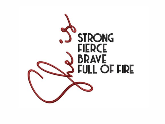 Strong Woman Embroidery Design Review