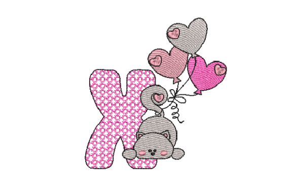 The Letter X Cat Sketch: A Designer's Review for Personalized Gifts